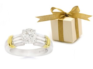 Platinum Engagement Solitaire Setting. 