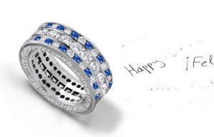 Exceptional: Diamond Eternity Bands with the brightest diamonds