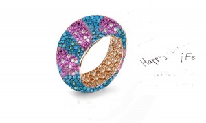 Celebrate Your Relationship With  Eternity Rings Featuring Diamonds & Rubies, Emeralds & Sapphires