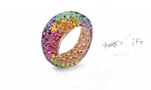 Beautiful Symbols of Lasting Love Eternity Rings Featuring Diamonds & Rubies, Emeralds & Sapphires