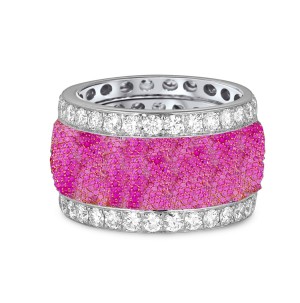 Channel Set, Prong & pave Diamonds & Colored Stones Eternity Band Rings Available in Gold or Platinum