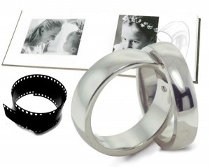 Platinum Wedding Comfort Fit Rings: Platinum Iridium comfort fit wedding bands