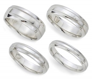 Designer Platinum Rings: Platinum iridium designer rings