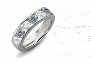 Premier Designer Colored Diamonds Collection - Colored Diamonds & White Diamonds Fancy Diamond Wedding & Anniversary Rings