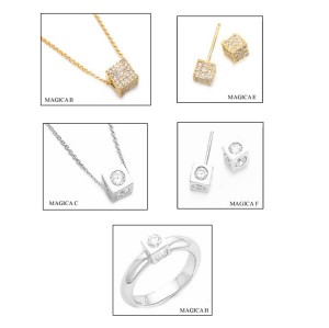 Platinum bezel set round diamond pendant with chain