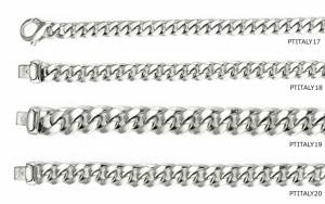 Platinum Solid Link Chain & Solid Link Bracelet. View Chains Bracelets
