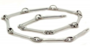 Platinum Link Chain & Bracelet in many widths. View Bracelets and Chains.